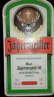 Mängden socker i jägermeister
