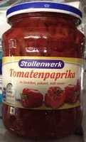 Mängden socker i Tomatenpaprika