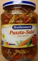 Mängden socker i Puszta-Salat