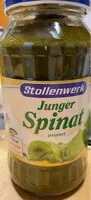 Mängden socker i Junger Spinat