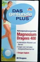 Mängden socker i Magnesium Dragees 400