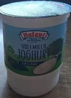 Mängden socker i Vollmilch Joghurt