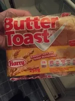Mängden socker i Butter Toast