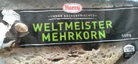 Mängden socker i Weltmeister Mehrkornbrot