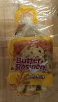 Mängden socker i Butter Rosinen Brötchen