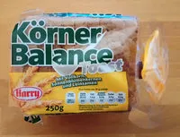 Mängden socker i Körner Balance toast