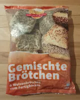 Mängden socker i Gemischte Brötchen 6 Weizen zum Fertigbacken