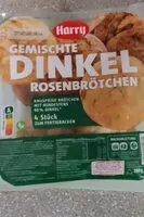 Mängden socker i Gemischte Dinkel Rosenbrötchen