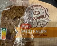 Mängden socker i Westfalen Weizenmischbrot mit Sonnenblumenkernen und Malz