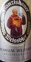 Mängden socker i Franziskaner Weissbier Kristallklar