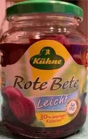 Mängden socker i Rote Beete leicht