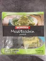 Mängden socker i Maultaschen gerollt