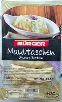 Mängden socker i Maultaschen Unsere Besten