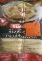 Mängden socker i Rindfleisch-Maultaschen