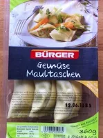 Mängden socker i Gemüse Maultaschen