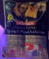 Mängden socker i Unsere Besten Spinat Maultaschen
