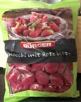 Mängden socker i Gnocchi mit Rote Beete