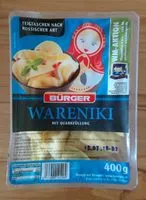 Mängden socker i Wareniki mit Quarkfüllung