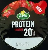Mängden socker i Protein Erdbeere