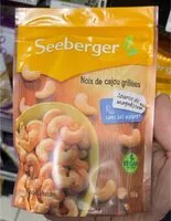 Mängden socker i Noix de cajou grillées