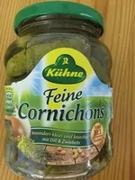 Mängden socker i Feine Cornichons