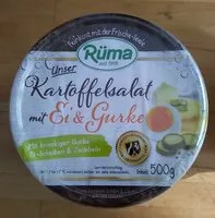 Mängden socker i Kartoffelsalat mit Ei & Gurke