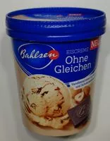 Mängden socker i Eiscreme Ohne Gleichen