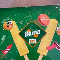 Mängden socker i Bluna Eis