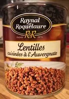 Mängden socker i Lentilles cuisinées a l’auvergnate