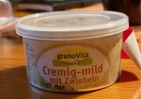 Mängden socker i Cremig-mild mit Zwiebeln