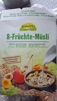 Mängden socker i 8-Fruchte-Musli
