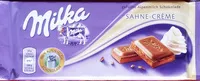 Mängden socker i Milka Sahne-Creme