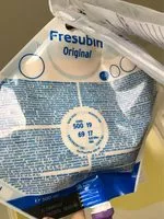 Mängden socker i Fresubin Original Easy Bag 0,5L