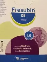 Mängden socker i Fresubin DB Drink Fruit Foret