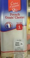 Mängden socker i French goats' cheese