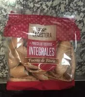 Mängden socker i Panecillos tostados integrales