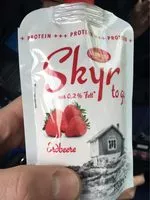 Mängden socker i Milbona Skyr To Go Joghurterzeugnis Mit Erdbeeren