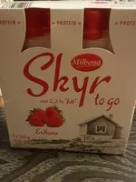 Mängden socker i Skyr To Go fraise