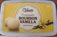 Mängden socker i Bourbon vanilla glace Lidl