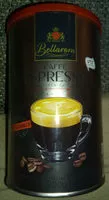 Mängden socker i Espresso