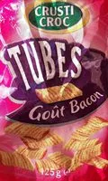 Mängden socker i Tubes Goût bacon
