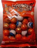 Mängden socker i Halloween milk chocolate balls