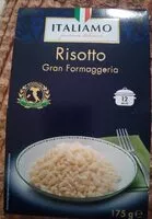 Mängden socker i Risotto Gran Formaggeria