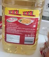 Mängden socker i Huile de tournesol