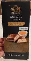 Mängden socker i Chocolat fourré saveur crème brûlée