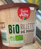 Mängden socker i Rillettes de poulet bio