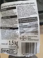 Mängden socker i 12 steaks facon bouchère