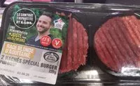 Mängden socker i Haché rond spécial Burger 15%MG