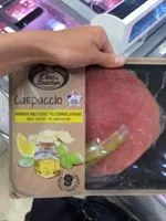 Mängden socker i Carpaccio Huile d'Olive Citronnée & Basilic avec Parmesan