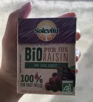 Mängden socker i Pur jus de raisin